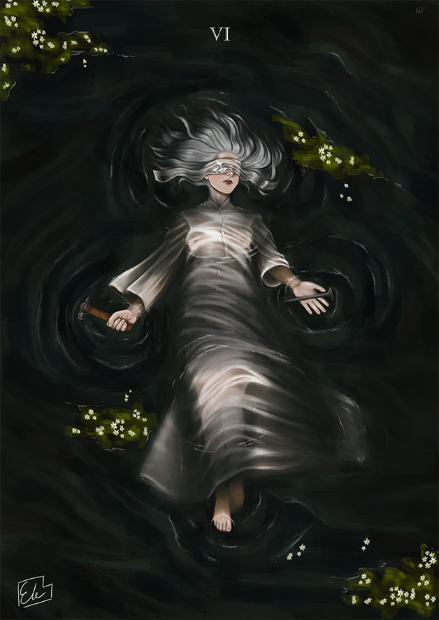 Sibyl Delling from The Knight and The Moth Fan Art of Sibyl Delling for The Knight and The Moth by Rachel Gillig.